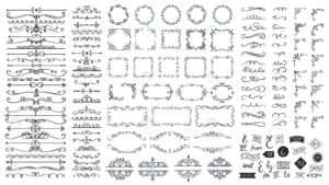 vintage calligraphic elements decorative frames fl rnd669 frp17578088 - title:Home - اورچین فایل - format: - sku: - keywords: p_id:18