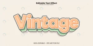 vintage editable text effect modern trend style rnd792 frp31233186 - title:Home - اورچین فایل - format: - sku: - keywords: p_id:18