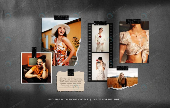vintage photo frame set moodboard mockup crc11c5e60c size68.96mb - title:موکاپ قاب عکس های قدیمی - اورچین فایل - format:PSD - فتوشاپ - sku:crc11c5e60c - keywords: p_id:78423