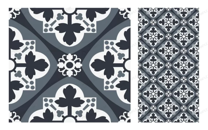 vintage tiles patterns antique seamless design 2 crc9d8929f9 size1.72mb - title:موزاییک بدون درز سبک وینتیج - اورچین فایل - format:EPS - وکتور - sku:crc9d8929f9 - keywords: p_id:101449