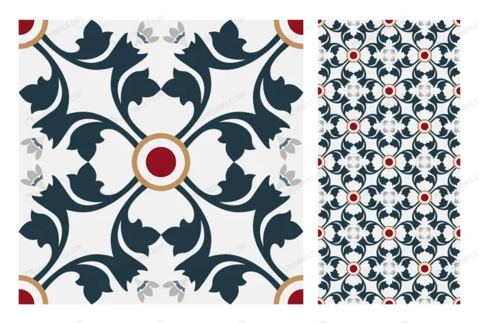 vintage tiles patterns antique seamless design 3 crc849cbfa5 size1.72mb - title:کاشی بدون درز قدیمی - اورچین فایل - format:EPS - وکتور - sku:crc849cbfa5 - keywords: p_id:101451