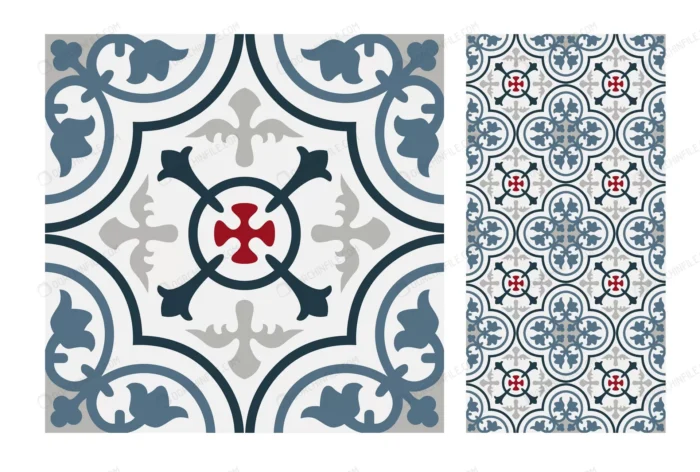 vintage tiles patterns antique seamless design 4 crc06f6e16e size1.66mb - title:کاشی بدون درز قدیمی - اورچین فایل - format:EPS - وکتور - sku:crc06f6e16e - keywords: p_id:101453
