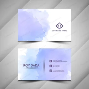 violet watercolor business card design crc2649e8a1 size4.30mb - title:Home - اورچین فایل - format: - sku: - keywords: p_id:18