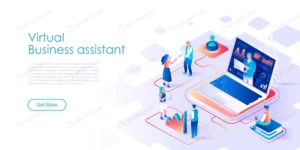 virtual business assistant isometric landing page crcaadf4d6d size5.31mb - title:Home - اورچین فایل - format: - sku: - keywords: p_id:18