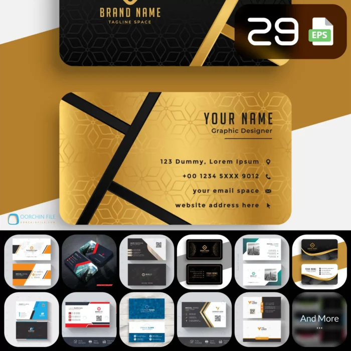 visit card 8bb - title:کالکشن 29 وکتور کارت ویزیت تجاری - اورچین فایل - format:EPS - وکتور - sku:crc470bd2cb - keywords: p_id:58402