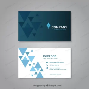 visiting card with blue triangles crc70bbb1bb size1.72mb - title:Home - اورچین فایل - format: - sku: - keywords: p_id:18