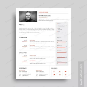 visual resume template 2 crcdcce41ed size1.26mb - title:Home - اورچین فایل - format: - sku: - keywords: p_id:18