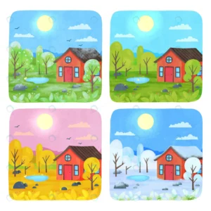 watercolor 4 seasons illustration rnd782 frp26870826 - title:Home - اورچین فایل - format: - sku: - keywords: p_id:18