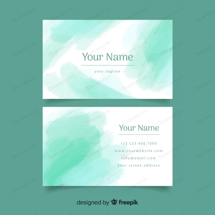 watercolor abstract business card template crcce3c259d size4.73mb - title:قالب کارت ویزیت سبک نقاشی آبرنگ - اورچین فایل - format:EPS - وکتور - sku:crcce3c259d - keywords: p_id:93063