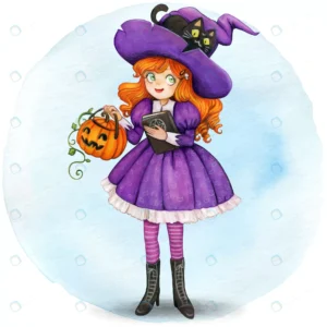 watercolor cute witch with pumpkin black cat crc7354522f size12.32mb - title:Home - اورچین فایل - format: - sku: - keywords: p_id:18