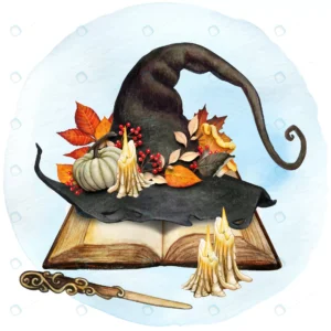 watercolor decorative witch hat with fall leaves crc400c11ff size14.22mb - title:Home - اورچین فایل - format: - sku: - keywords: p_id:18