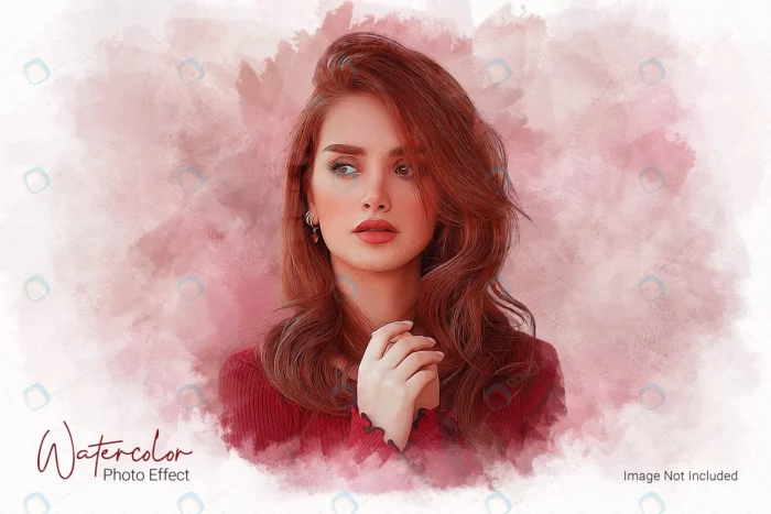 watercolor painting photo effect christmas photo crc7ad05d0c size25.95mb - title:اسمارت آبجکت افکت نقاشی آبرنگ - اورچین فایل - format:PSD - فتوشاپ - sku:crc7ad05d0c - keywords: p_id:58663