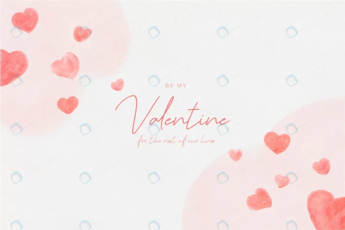 watercolor valentines day with hearts crce6d516ee size14.07mb - title:دانلود وکتور روز ولنتاین - اورچین فایل - format:EPS - وکتور - sku:crce6d516ee - keywords: p_id:34371