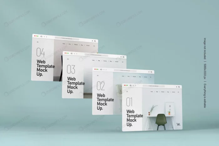 website presentation mockup isolated crc8eb0acab size82.65mb - title:موکاپ صفحه وب - اورچین فایل - format:PSD - فتوشاپ - sku:crc8eb0acab - keywords: p_id:91989
