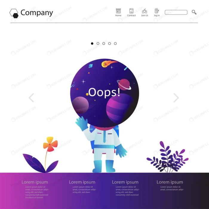 website template design crc634de44c size2.18mb - title:وکتور خطای صفحه وب - اورچین فایل - format:EPS - وکتور - sku:crc634de44c - keywords:وکتور خطای صفحه وب p_id:103543