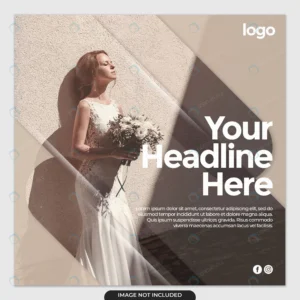 wedding dress social media post template crceefe51ce size6.57mb - title:Home - اورچین فایل - format: - sku: - keywords: p_id:18