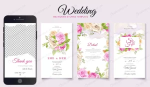 wedding instagram stories template crcdc33e105 size19.72mb - title:Home - اورچین فایل - format: - sku: - keywords: p_id:18
