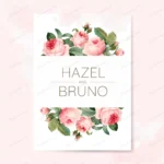 wedding invitation card decorated with roses 2 crc1fb45299 size77.20mb - title:Home Main - اورچین فایل - format: - sku: - keywords: p_id:18