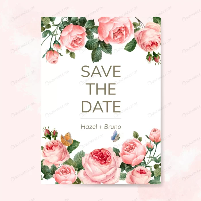 wedding invitation card decorated with roses 3 crc625e6cd0 size81.49mb - title:کارت دعوت عروسی با حاشیه گل - اورچین فایل - format:PSD - فتوشاپ - sku:crc625e6cd0 - keywords: p_id:100769