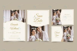 wedding invitation card set with couple crceadb7190 size3.89mb - title:Home - اورچین فایل - format: - sku: - keywords: p_id:18