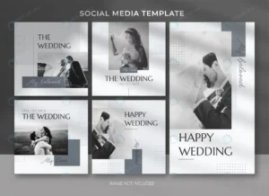 wedding social media post bundle template crc3e35d3b9 size3.57mb 1 - title:Home - اورچین فایل - format: - sku: - keywords: p_id:18