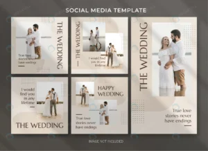 wedding social media post bundle template crc548ecc3c size3.97mb 1 - title:Home - اورچین فایل - format: - sku: - keywords: p_id:18