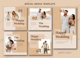 wedding social media post bundle template crcb5e9bac7 size3.38mb 1 - title:Home Main - اورچین فایل - format: - sku: - keywords: p_id:18