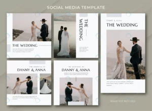 wedding social media post bundle template crcc4eba4f1 size3.42mb 1 - title:Home - اورچین فایل - format: - sku: - keywords: p_id:18