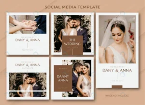 wedding social media post bundle template crcd0c6a3b0 size4.6mb 1 - title:Home - اورچین فایل - format: - sku: - keywords: p_id:18