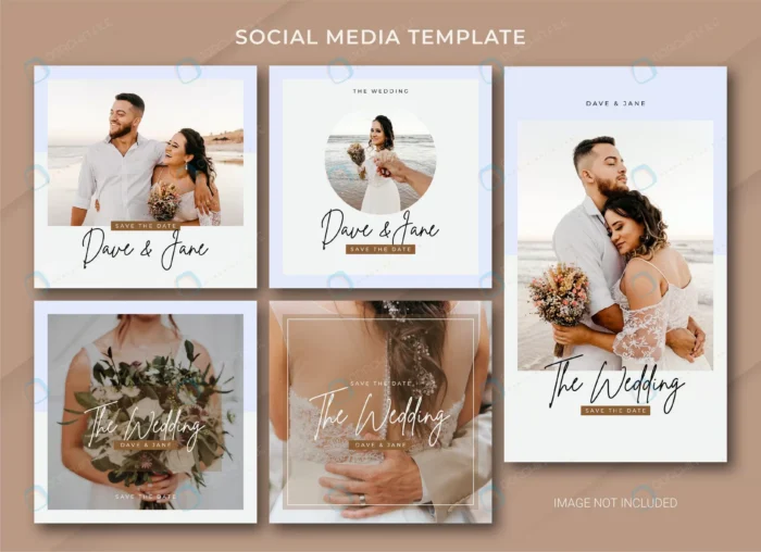 wedding social media post bundle template crcfa56812b size4.65mb 1 - title:قالب پست و استوری اینستاگرام عروسی با فرمت PSD - اورچین فایل - format:PSD - فتوشاپ - sku:crcfa56812b - keywords: p_id:42869