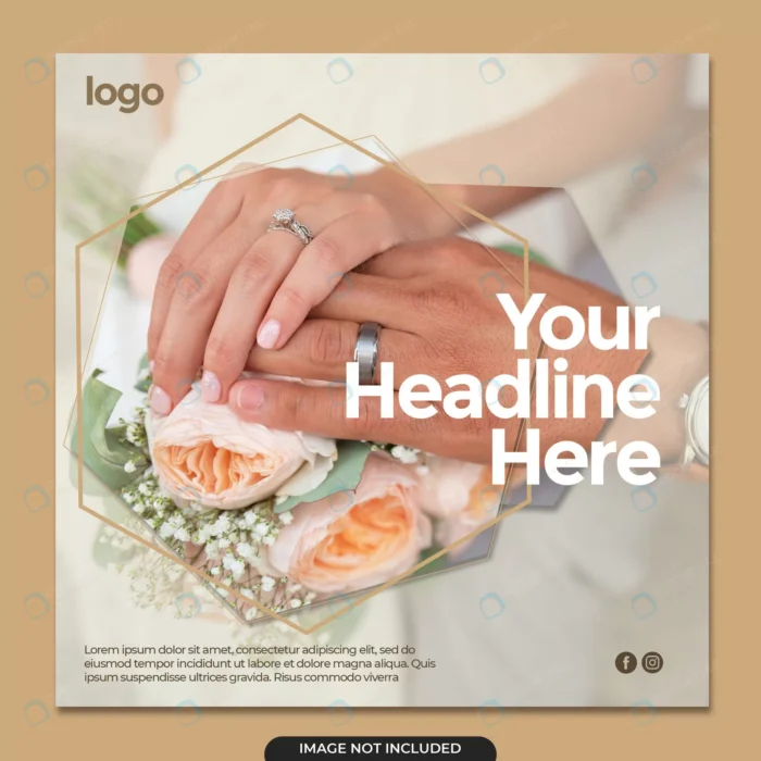 wedding social media post template crc5a9144b5 size5.66mb - title:قالب پست اینستاگرام ویژه عروس و داماد - اورچین فایل - format:PSD - فتوشاپ - sku:crc5a9144b5 - keywords: p_id:65693