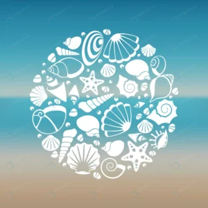 white seashell silhouette round concept crc48e78a82 size2.21mb - title:Home - اورچین فایل - format: - sku: - keywords: p_id:18