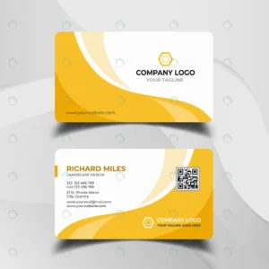 white yellow business card template crc150c89a7 size2.21mb - title:Home - اورچین فایل - format: - sku: - keywords: p_id:18