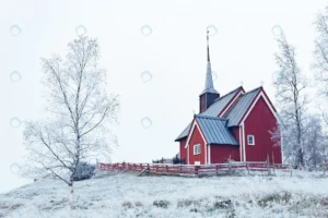 wide shot red building snowy area surrounded by b crc4f88c06d size11.04mb 5402x3601 - title:Home - اورچین فایل - format: - sku: - keywords: p_id:18