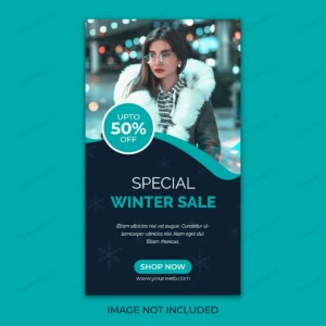 winter sale social media post template crc4062300d size1.10mb - title:Home - اورچین فایل - format: - sku: - keywords: p_id:18