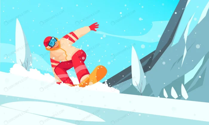 winter vacation alpine ski resort cartoon composi crc0d9ab532 size2.04mb - title:وکتور پیست اسکی - اورچین فایل - format:EPS - وکتور - sku:crc0d9ab532 - keywords: p_id:91821