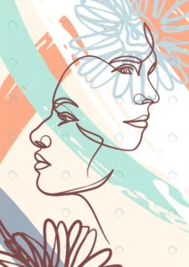 woman face one line art drawing poster continuous crc5ba8bb74 size0.68mb - title:Home - اورچین فایل - format: - sku: - keywords: p_id:18