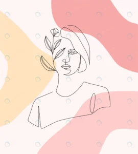 woman flowers minimally drawn line art style crc25eda300 size1.41mb - title:Home - اورچین فایل - format: - sku: - keywords: p_id:18