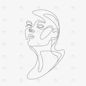 woman head lineart illustration one line style dr crcc029c2d9 size1.49mb 1 - title:Home - اورچین فایل - format: - sku: - keywords: p_id:18