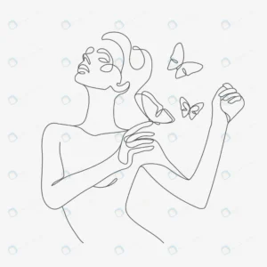 woman head with butterfly composition handdrawn l crc087dbdac size2.13mb 1 - title:Home - اورچین فایل - format: - sku: - keywords: p_id:18