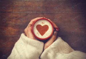 woman holding hot cup coffee with heart shape crcf8b664c5 size8.81mb 5062x3481 1 - title:Home - اورچین فایل - format: - sku: - keywords: p_id:18