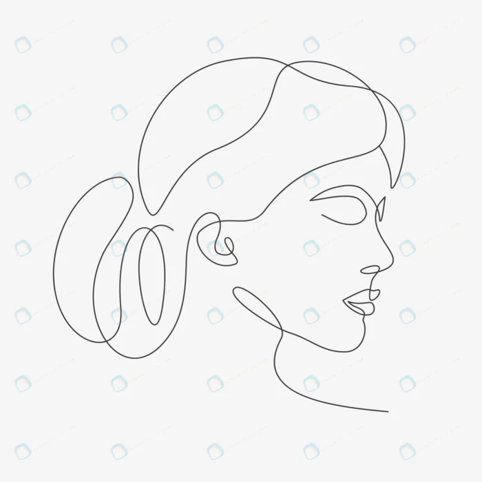 woman minimal hand drawn illustration one line st crccf2638c4 size0.73mb 1 - title:وکتور لاین آرت چهره دختر - اورچین فایل - format:EPS - وکتور - sku:crccf2638c4 - keywords: p_id:52454