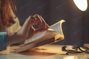 woman reading book evening home close up crc41485922 size14.52mb 5184x3456 1 - title:Home - اورچین فایل - format: - sku: - keywords: p_id:18