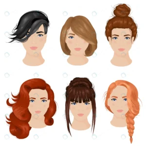 women hairstyle ideas 6 icons collection crc18082935 size3.35mb - title:Home - اورچین فایل - format: - sku: - keywords: p_id:18