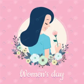 women s day with female smelling beautiful flower crcf8c6890e size1.29mb - title:Home Main - اورچین فایل - format: - sku: - keywords: p_id:18