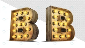 wood alphabet light bulb 3d rendering illustratio 2 - title:Home - اورچین فایل - format: - sku: - keywords: p_id:18