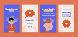 world mental health day flat design instagram stor rnd606 frp31243678 - title:Home - اورچین فایل - format: - sku: - keywords: p_id:18