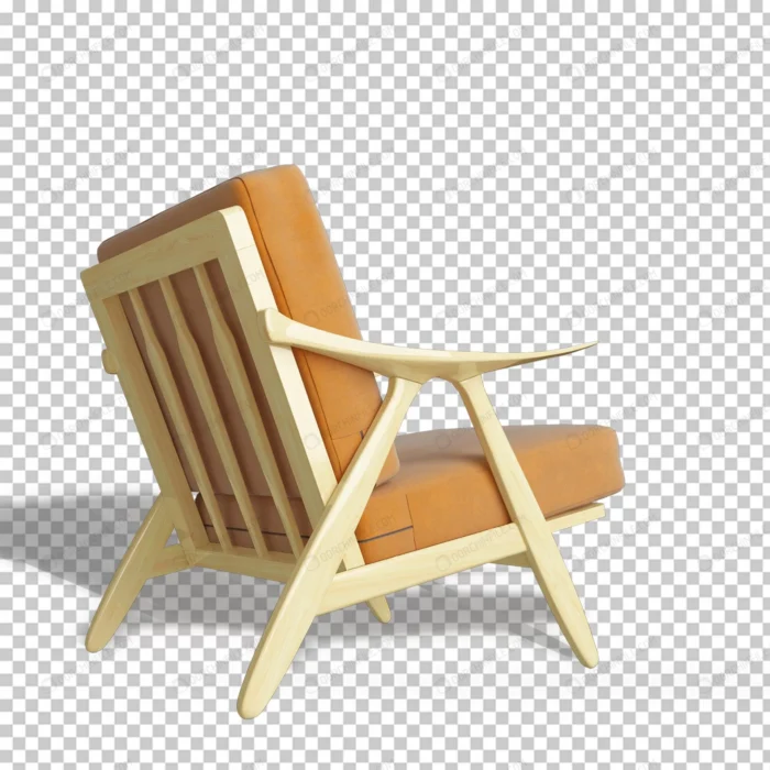 yellow armchair mockup 3d rendering crceb98d9cb size6.35mb - title:تصویر صندلی با پایه چوبی - اورچین فایل - format:PSD - فتوشاپ - sku:crceb98d9cb - keywords: p_id:98239