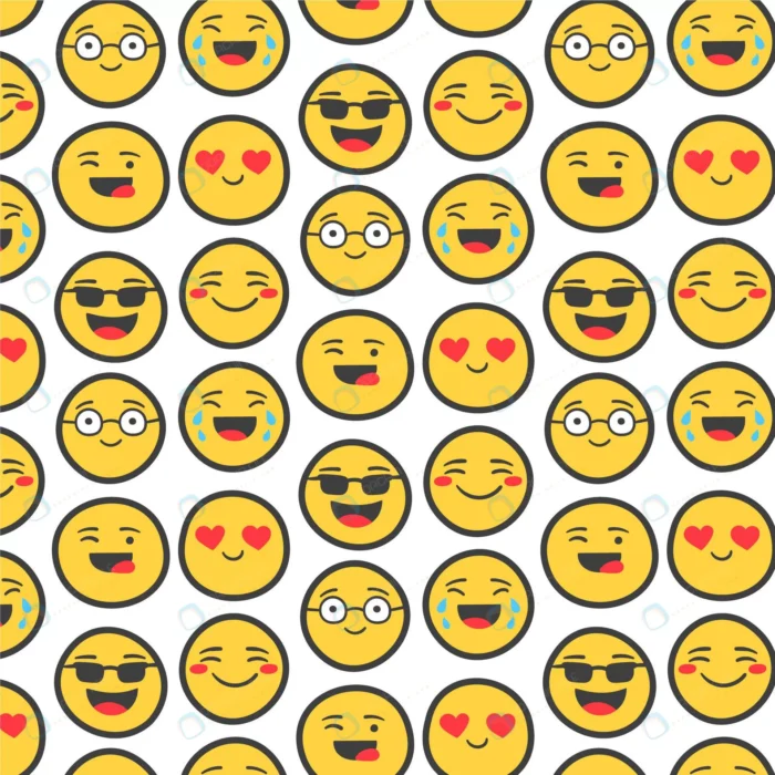 yellow emojis with outline seamless pattern templ crc404bf2df size803.13kb - title:دانلود بک گراند ایموجی خندان - اورچین فایل - format:EPS - وکتور - sku:crc404bf2df - keywords: p_id:37859