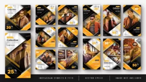 yellow instagram kit bundle fashion sale template crc3279c689 size15.08mb - title:Home - اورچین فایل - format: - sku: - keywords: p_id:18